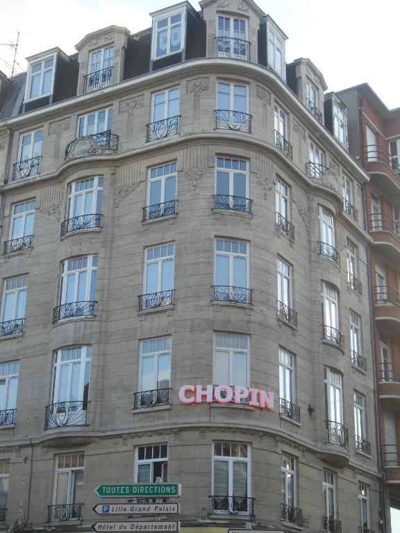 Hotel Chopin Lille Exterior foto